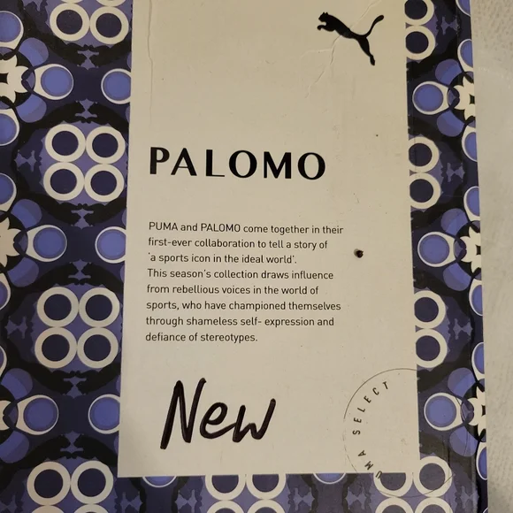 Puma palomo mens size 9 new Navy and Red High-Top Sneakers - Picture 9 of 11